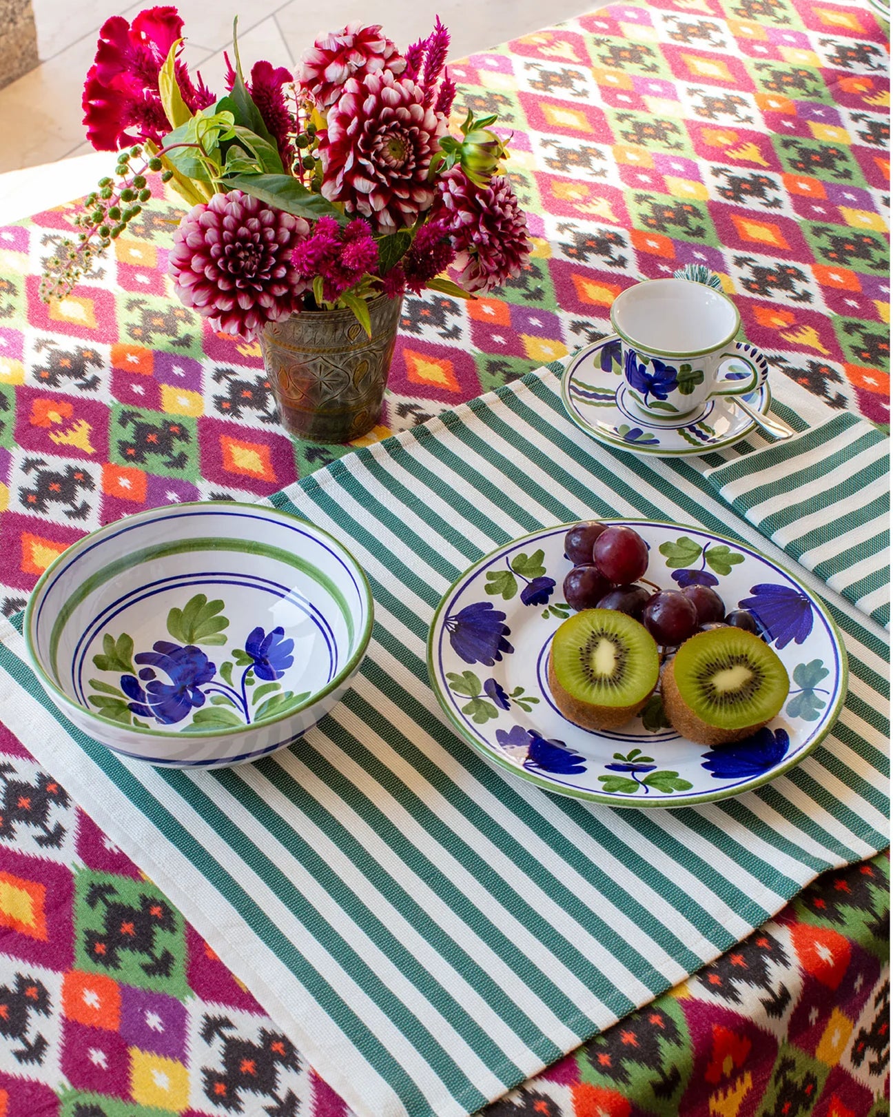 Blossom Blue Bowl Set