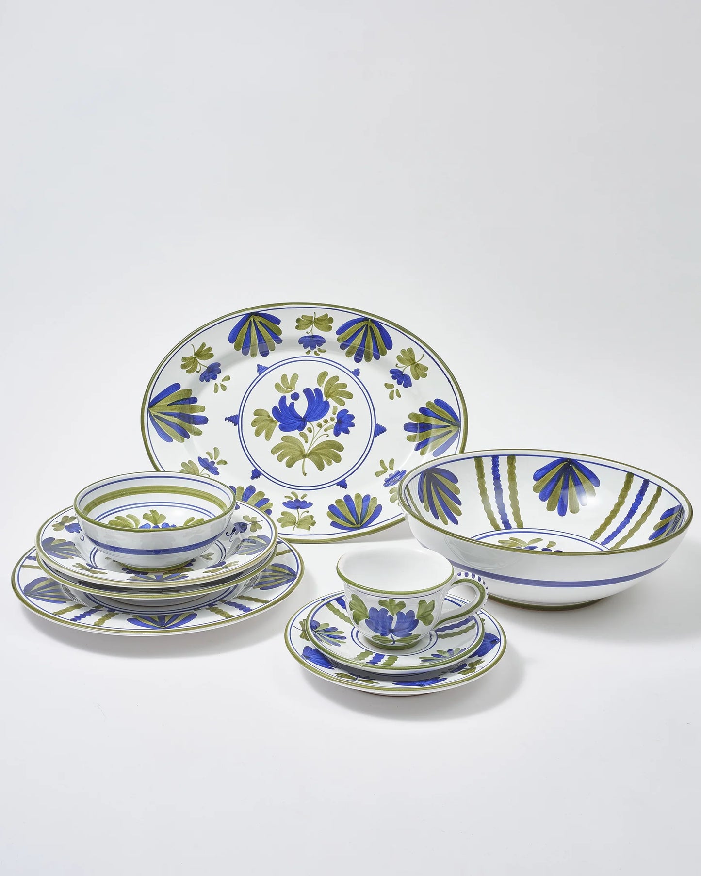 Blossom Blue Serving Bowl