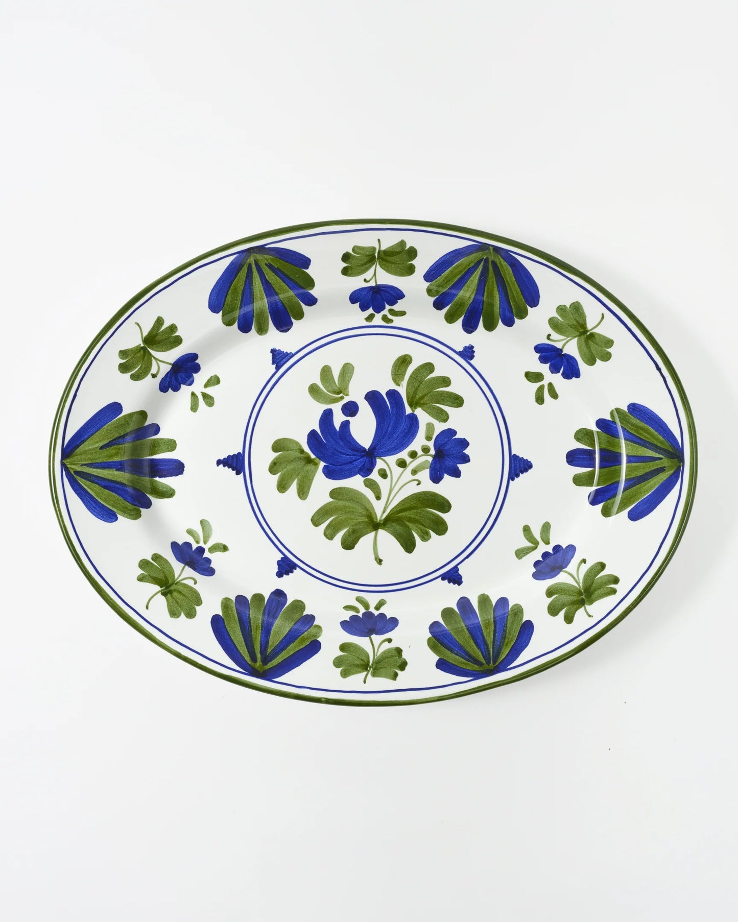 Blossom Blue Serving Plate