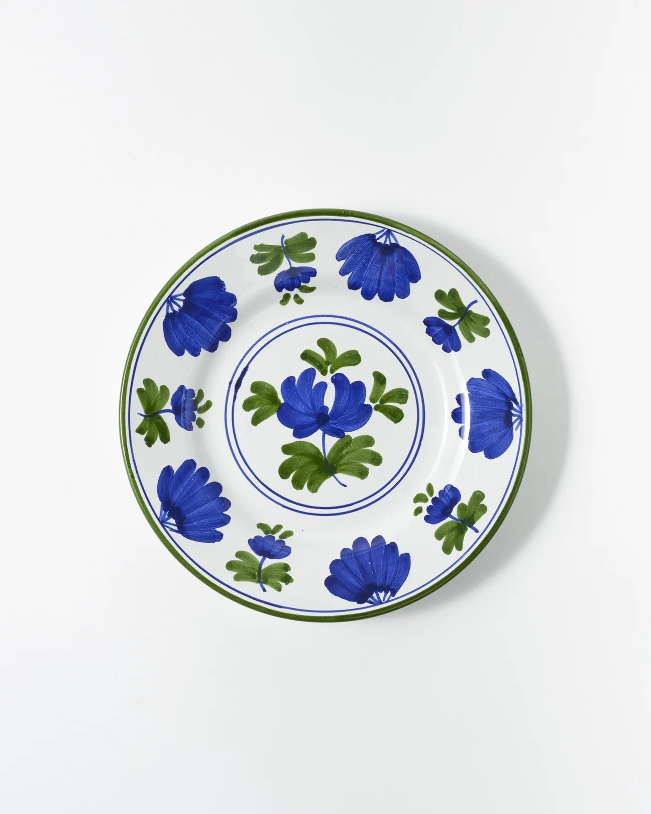 Blossom Blue Dessert Plate Set