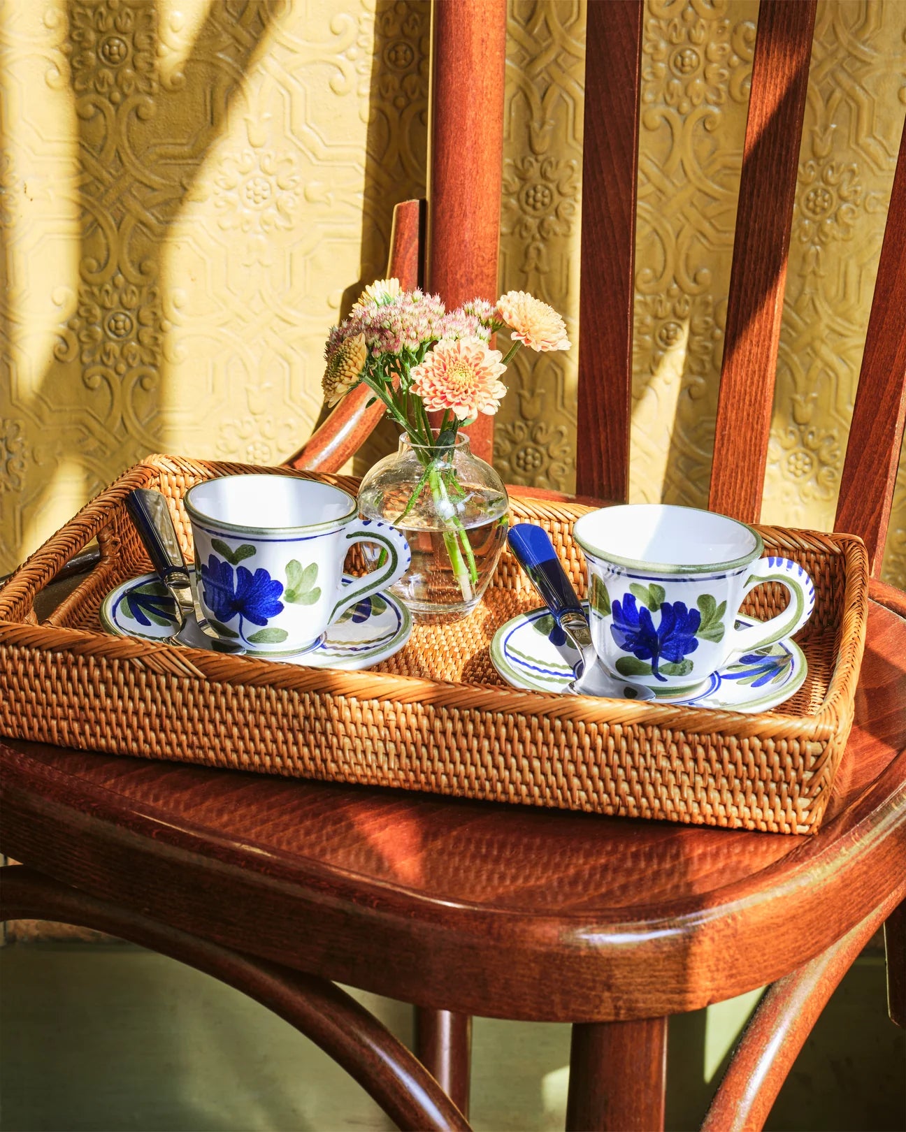 Blossom Blue Espresso Cup