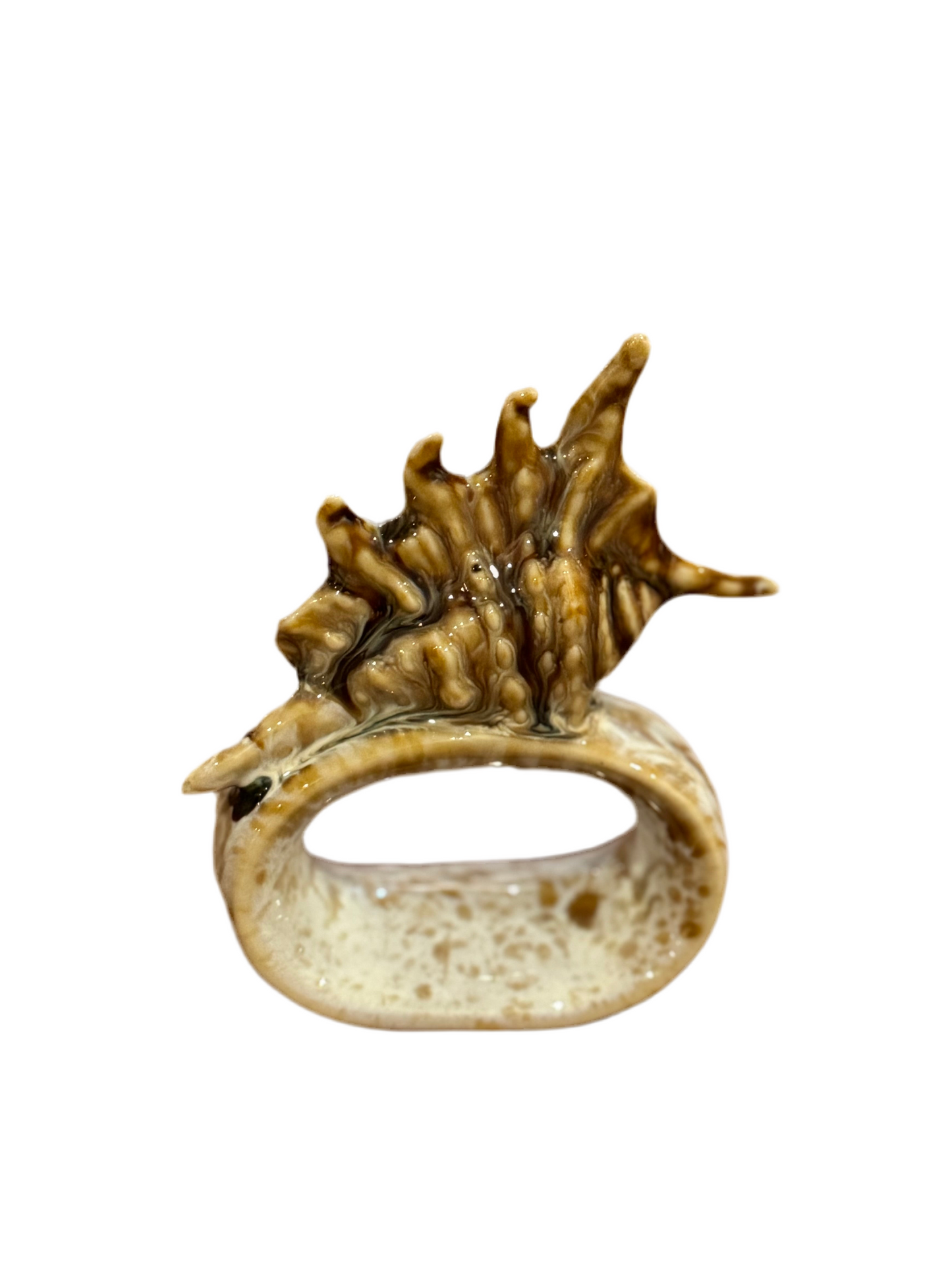 Shell Napkin Rings Set