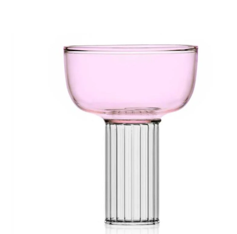 Tutu Liberta Pink Glass Set