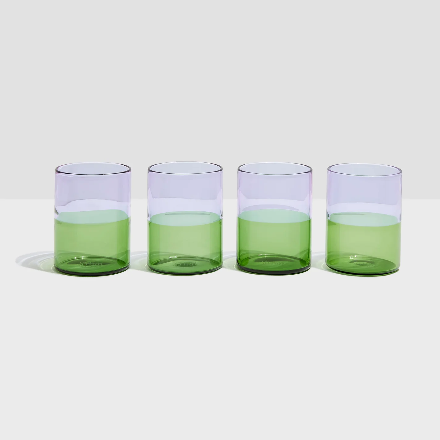Two Tone Glasses Set