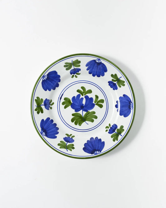 Blossom Blue Dessert Plate Set