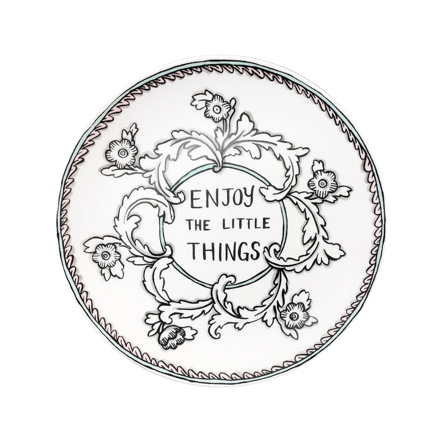 Enjoy Today Dessert Plate (Set of Two)