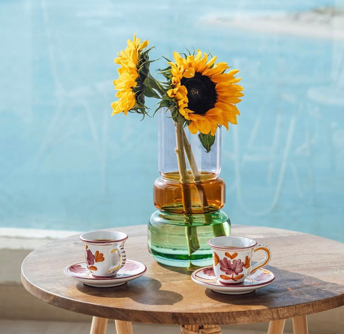 Blossom Yellow Espresso (Set of Two)