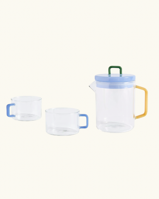 Coffee Pot and Cups Gift Set