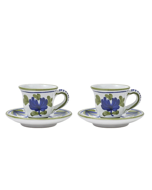 Blossom Blue Espresso Cup (Set of Two)