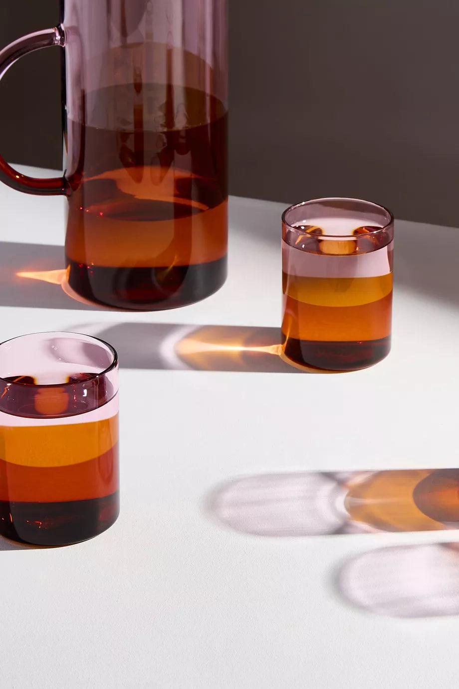 Two Tone Glasses Set